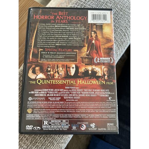 Lot Of 4 Horror Movies Halloween, Remains, My Bloody Valentine, Trick Or Trick - Picture 7 of 16